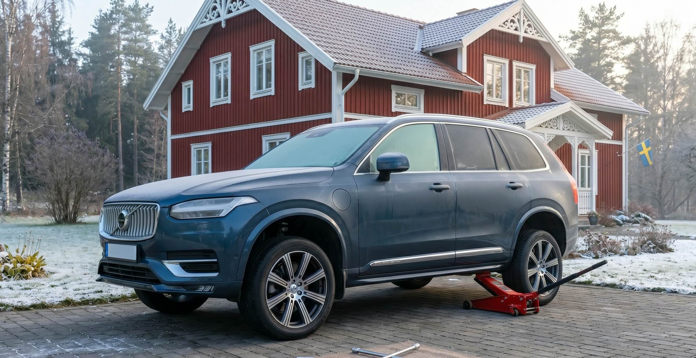 Däckbyte hemma i Täby – så går det till